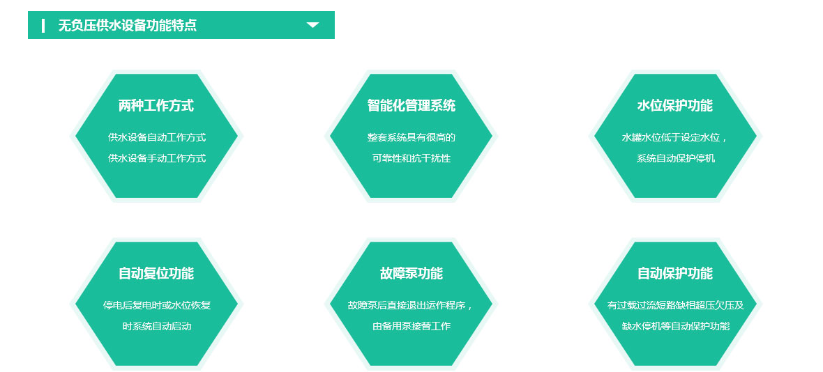 西安供水機組設(shè)計